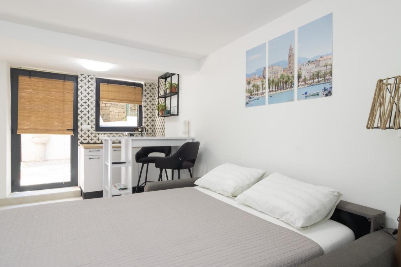 Studio Tina In Centar With Parking Split Exteriör bild